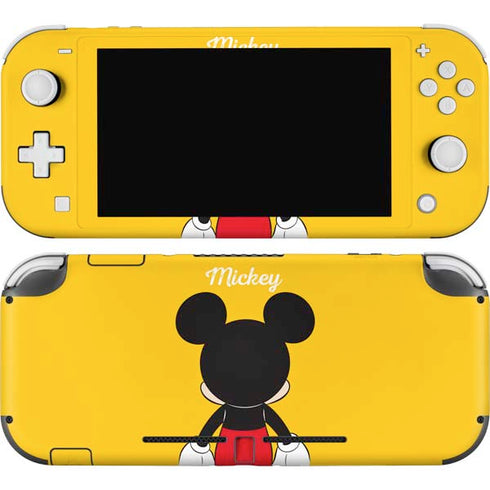 Disney Mickey Mouse Backwards Nintendo Switch Lite Skin